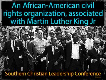 Southern Christian Leadership Conference Simple Definition