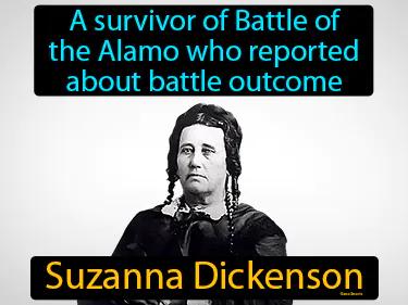 Suzanna Dickenson Simple Definition
