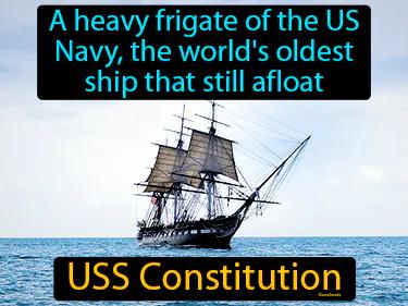 USS Constitution Simple Definition