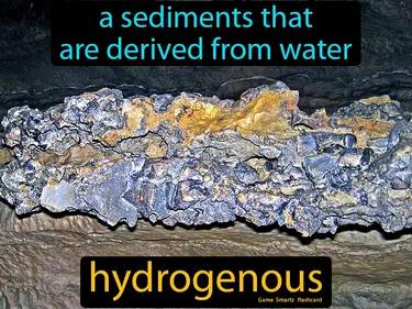 hydrogenous Simple Definition