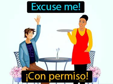 Con permiso Simple Definition