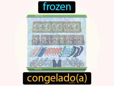 congelado Simple Definition
