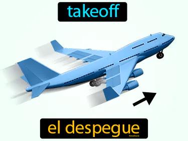 el despegue Simple Definition