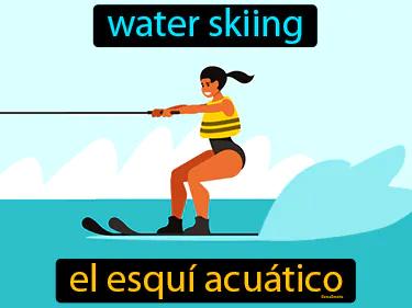 el esqui acuatico Simple Definition