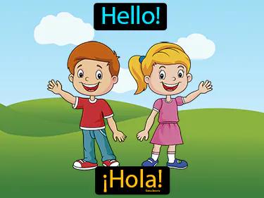 hola Simple Definition
