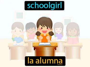 la alumna Simple Definition