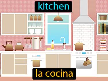 la cocina Simple Definition