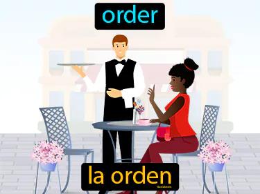 la orden Simple Definition