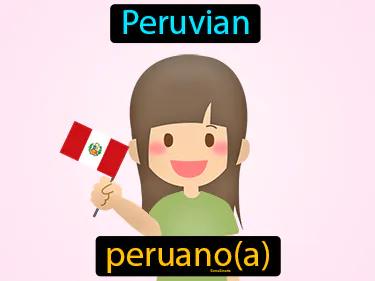 peruano Simple Definition