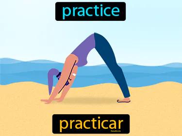 practicar Simple Definition