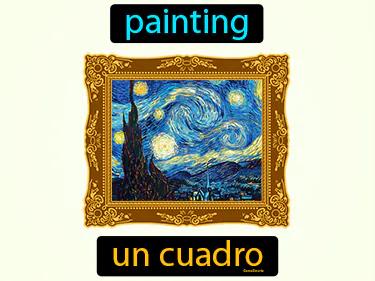 un cuadro Simple Definition
