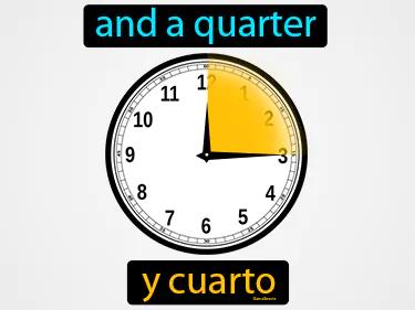 y cuarto Simple Definition