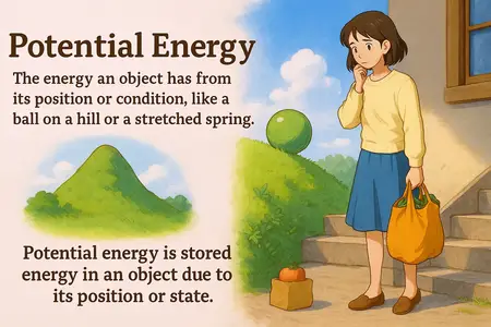 Potential vs Kinetic Energy MS-PS3-2
