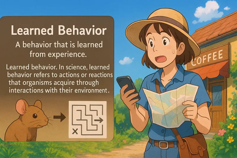 What is Learned Behavior? - Easy to Understand What is Learned Behavior? - Easy to Understand