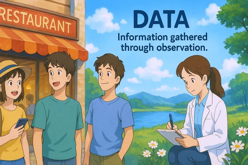 What is Data? - Easy to Understand What is Data? - Easy to Understand