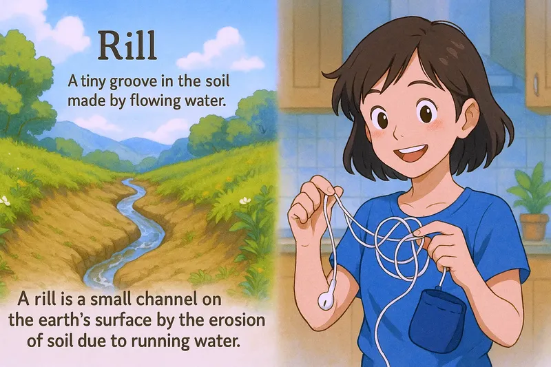 What is a Rill? - Easy to Understand What is a Rill? - Easy to Understand
