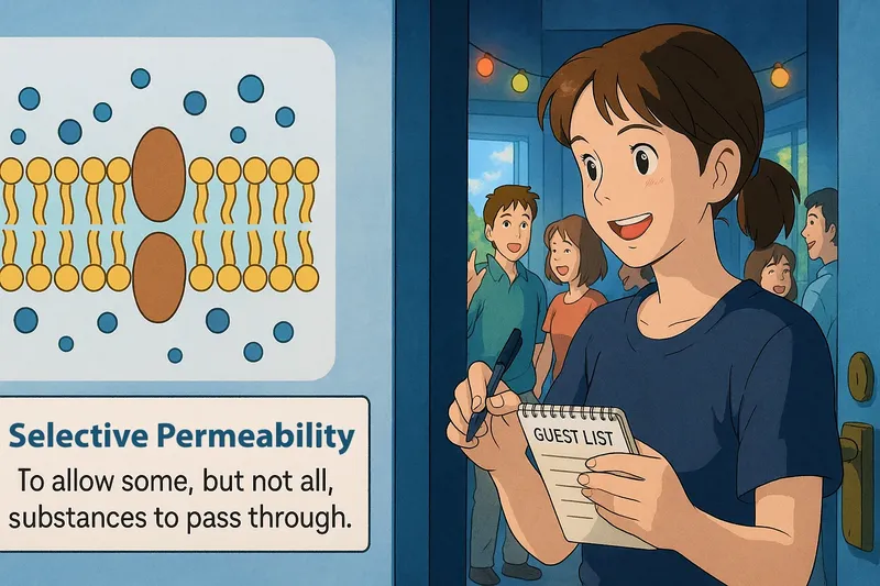 What is Selective Permeability? - Easy to Understand What is Selective Permeability? - Easy to Understand