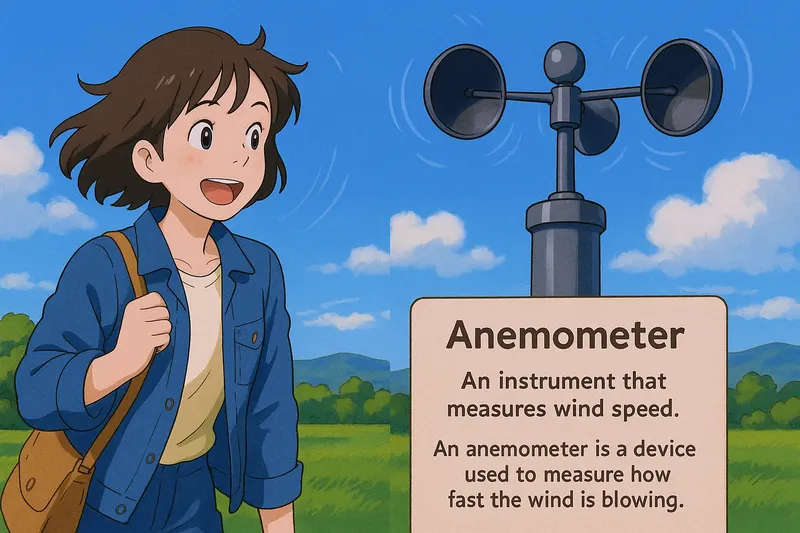 What is an Anemometer? - Easy to Understand