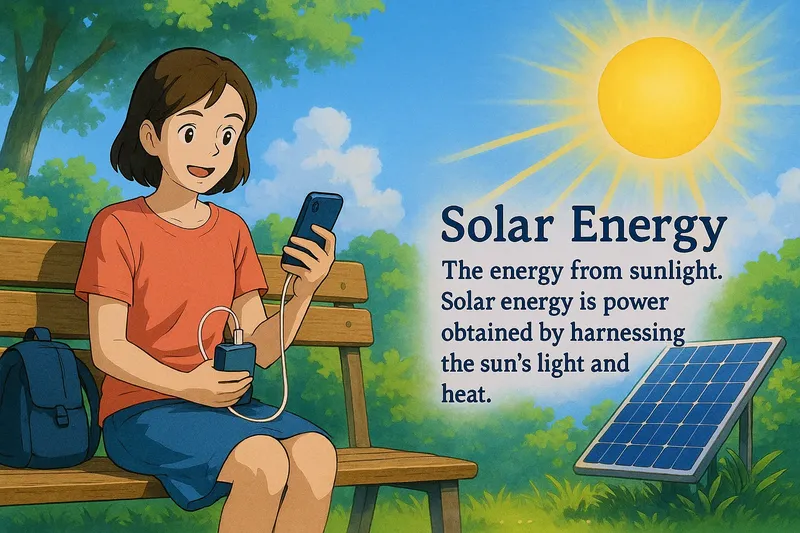 What is Solar Energy? - Easy to Understand What is Solar Energy? - Easy to Understand