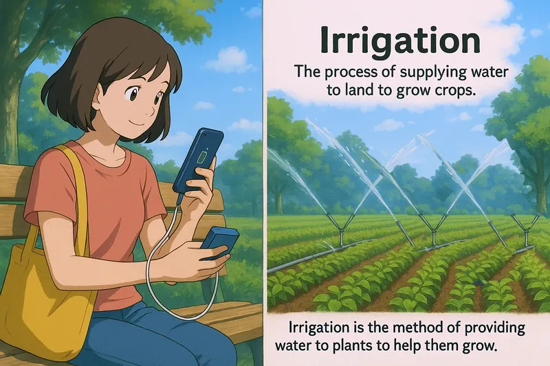 What is Irrigation? - Easy to Understand What is Irrigation? - Easy to Understand