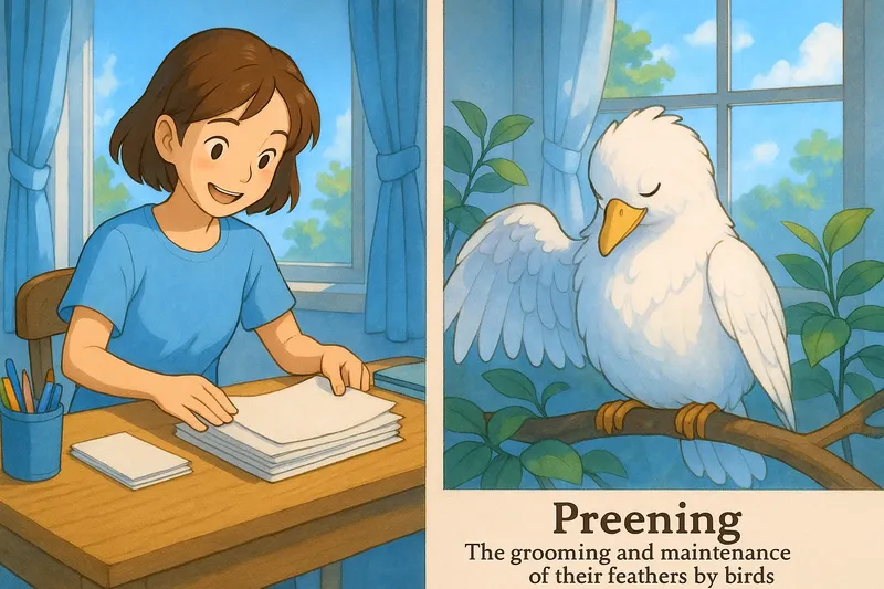 What is Preening? - Easy to Understand What is Preening? - Easy to Understand