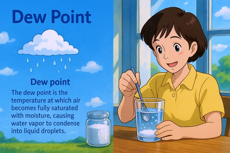What is the Dew Point? - Easy to Understand What is the Dew Point? - Easy to Understand