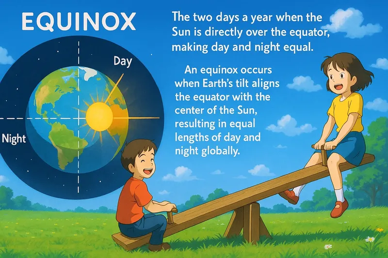 What is an Equinox? - Easy to Understand What is an Equinox? - Easy to Understand
