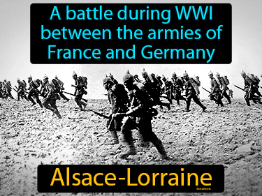 A battle during WWI between the armies of France and Germany