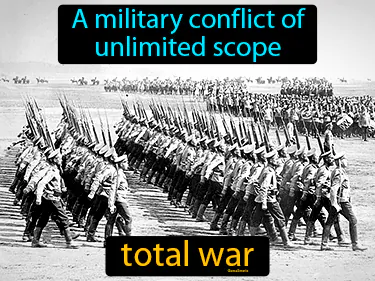 a war that is unrestricted of the territory or combatants involved