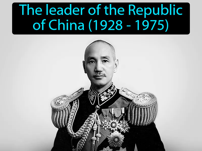 Chiang Kai-shek Definition (no text)