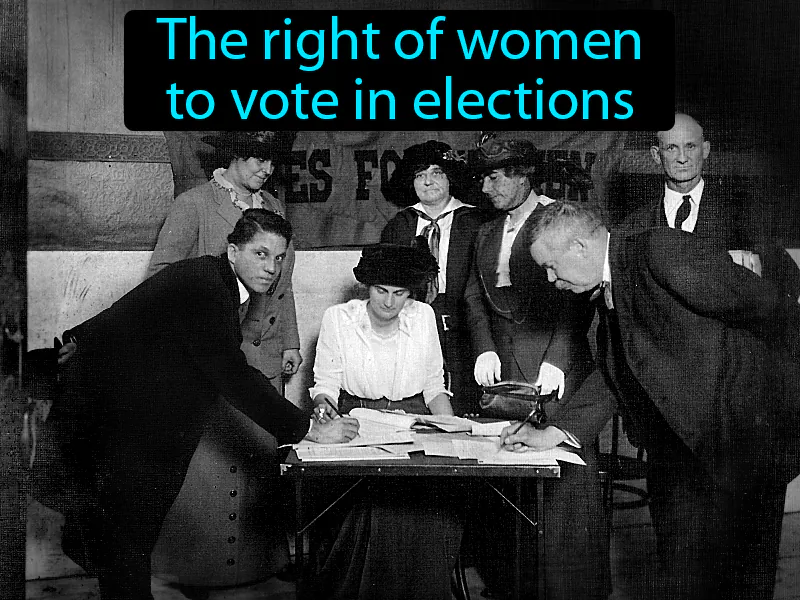 Womens Suffrage Definition Womens Suffrage Definition
