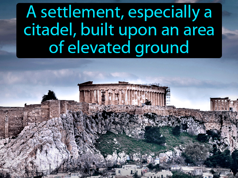 Acropolis Definition with no text