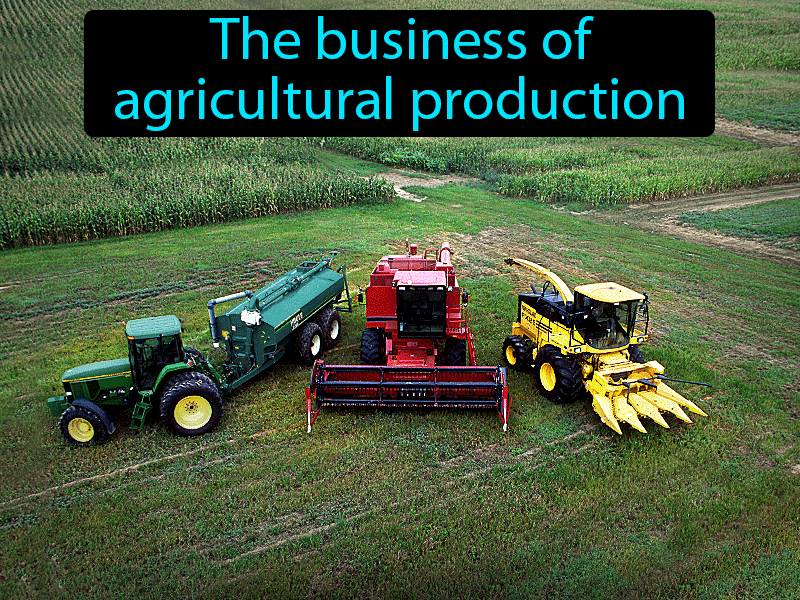 Agribusiness Definition with no text