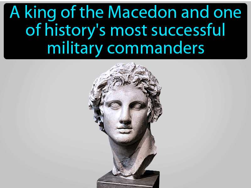 Alexander The Great Definition with no text