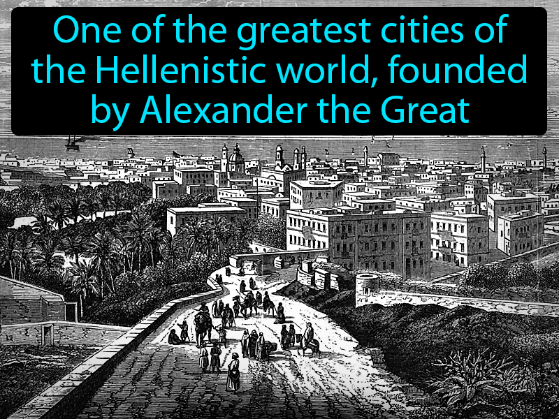 Alexandria Definition with no text