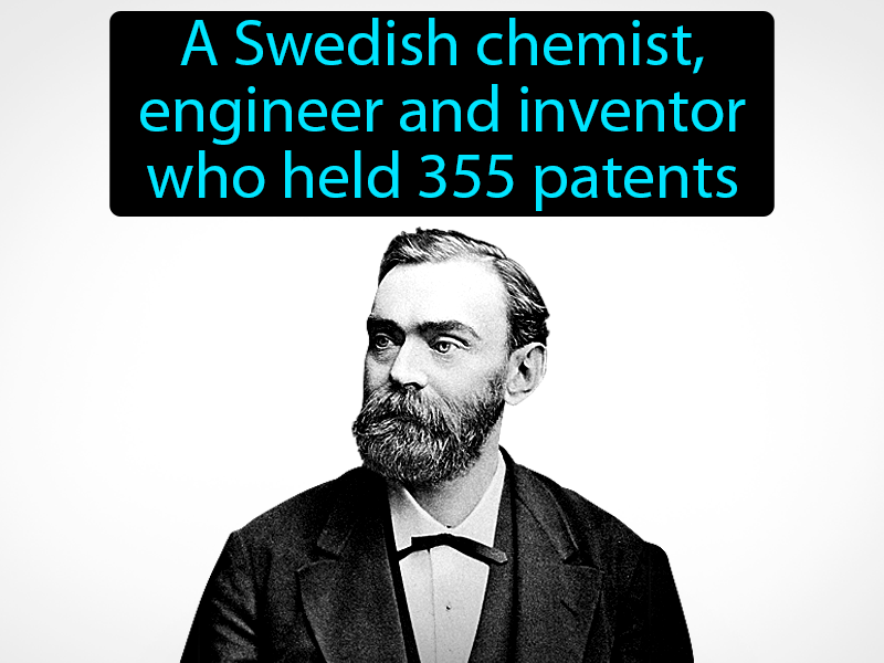 Alfred Nobel Definition with no text