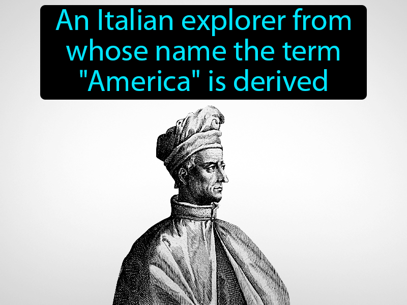 Amerigo Vespucci Definition with no text
