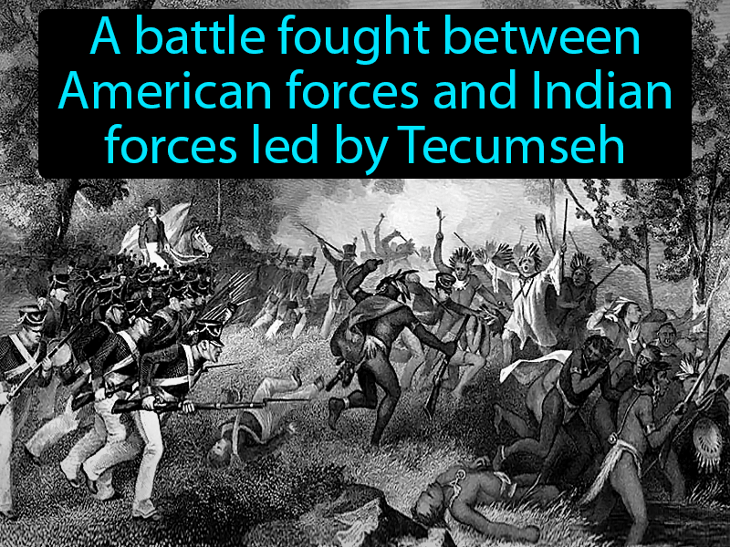 Battle Of Tippecanoe Definition with no text