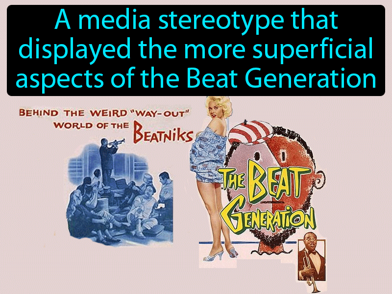Beatnik Definition with no text