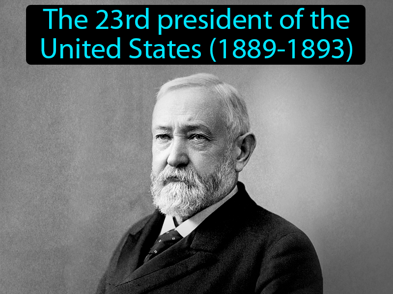 Benjamin Harrison Definition with no text