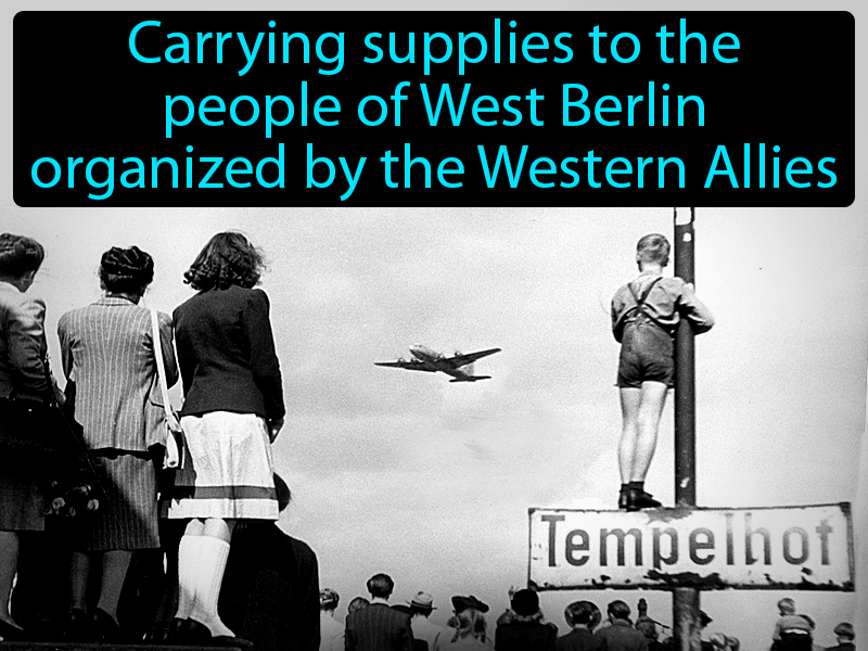 Berlin Airlift Definition with no text