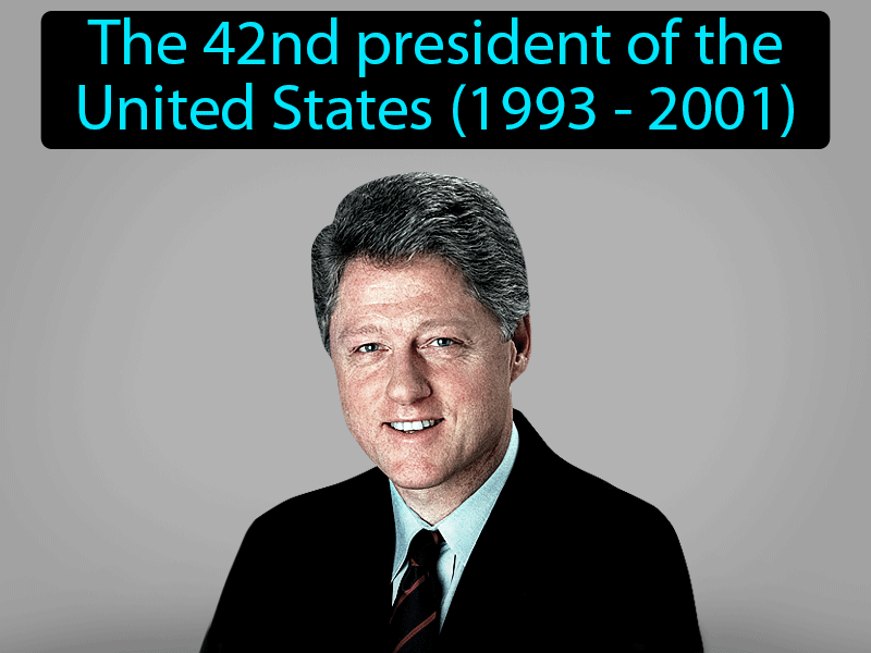Bill Clinton Definition with no text