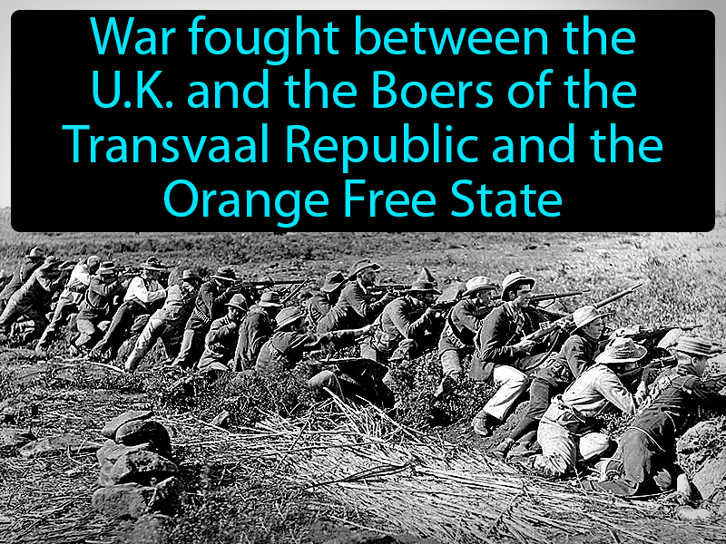Boer War Definition with no text