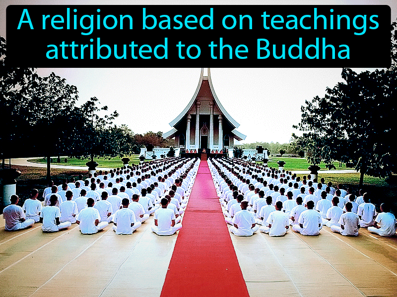 Buddhism Definition with no text