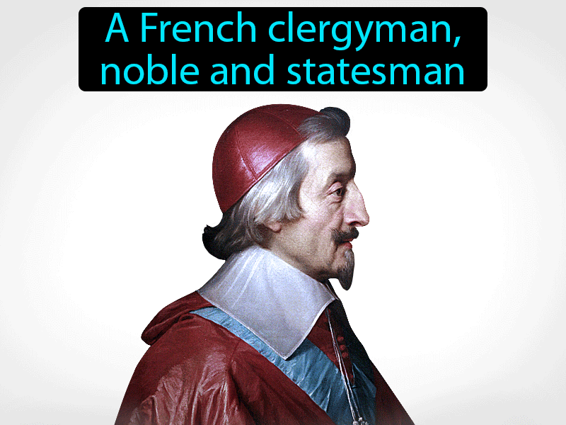 Cardinal Richelieu Definition with no text