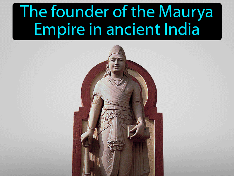 Chandragupta Maurya Definition with no text
