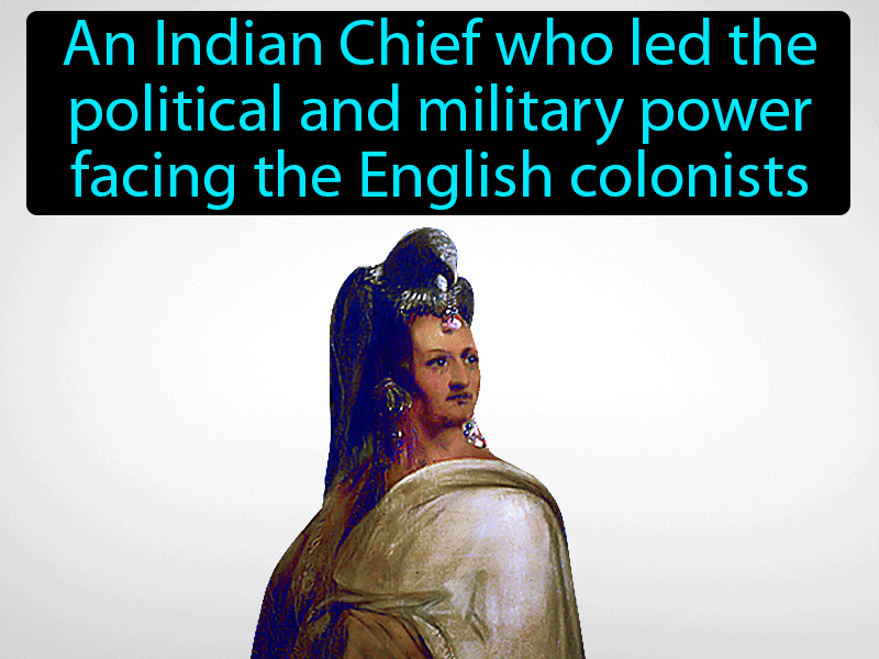 Chief Powhatan Definition with no text