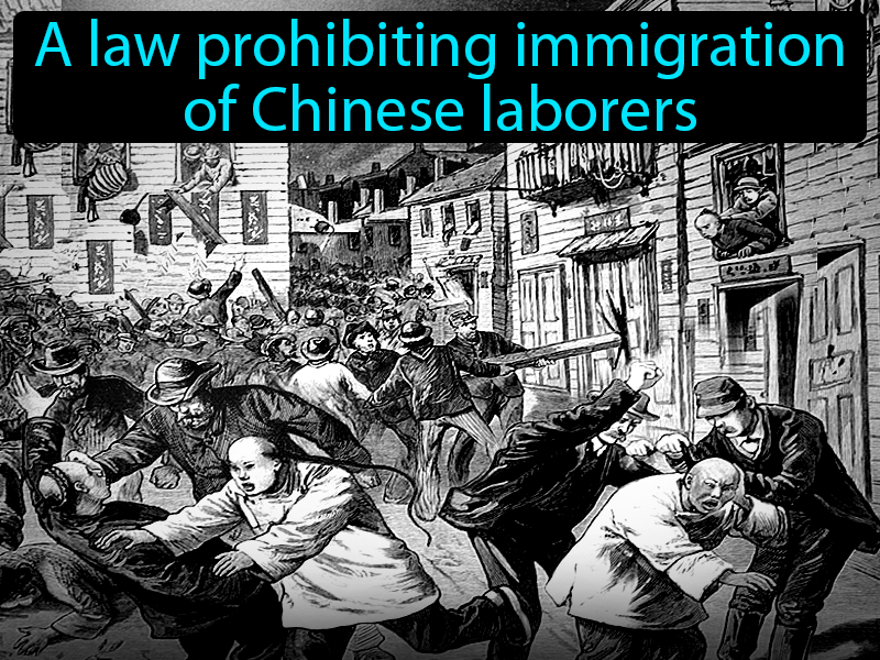Chinese Exclusion Act Definition with no text