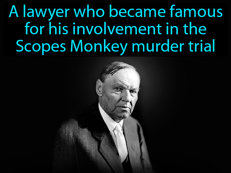 Clarence Darrow Definition with no text