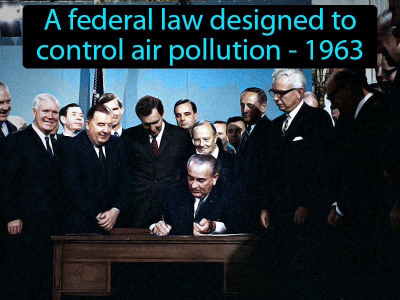 Clean Air Act Definition with no text
